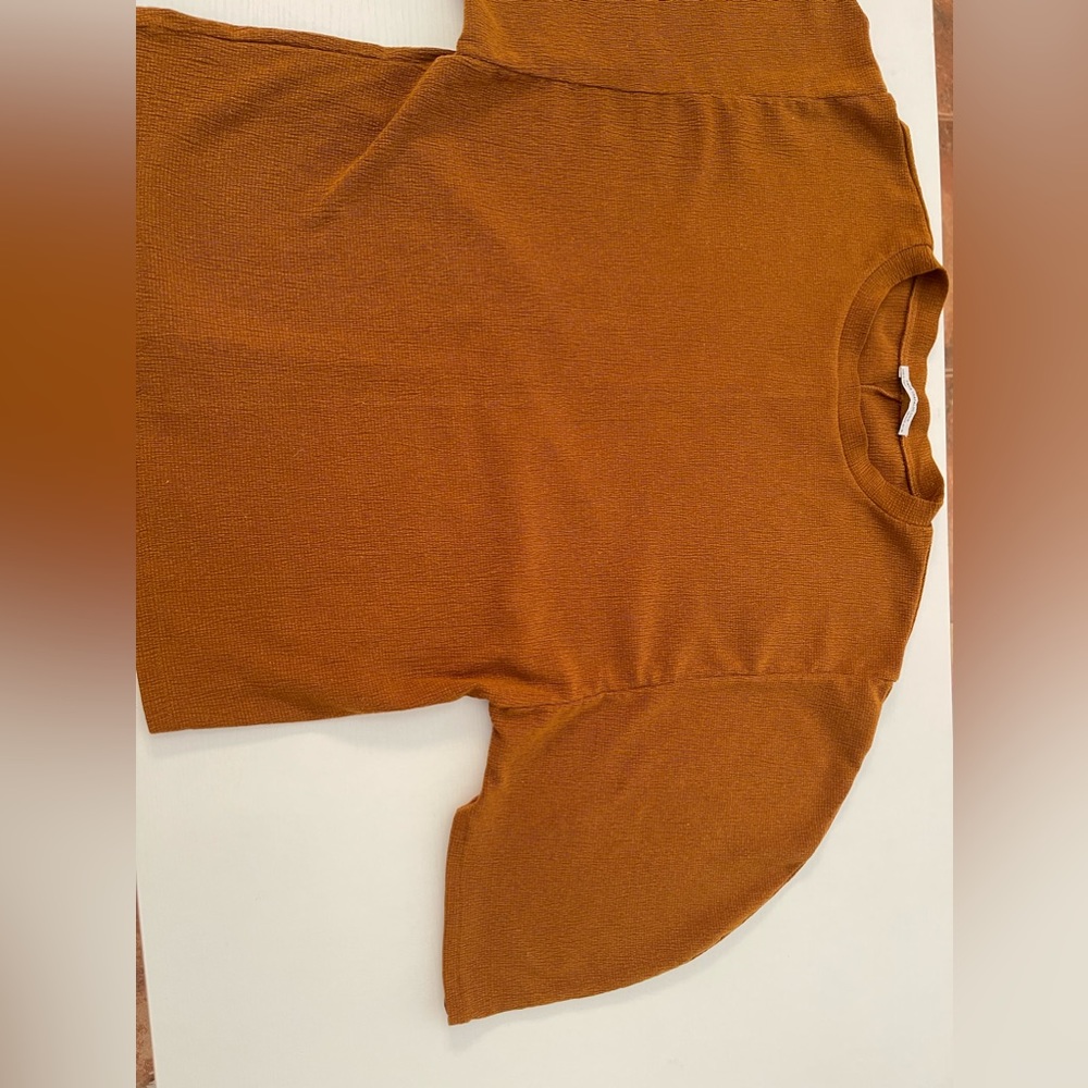 *ZARA TRF Puff Sleeve Top Sz small - Picture 7 of 9